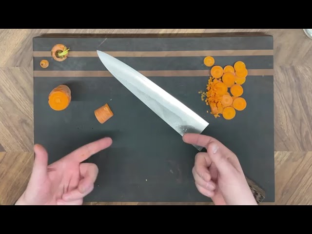 Technique de coupe: Comment couper avec un couteau japonais