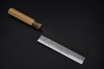 Couteau Usuba : Couteau à légumes japonais (simple biseau) – SAKAI ICHIMONJI MITSUHIDE Couteau Usuba : Couteau à légumes japonais (simple biseau) – SAKAI ICHIMONJI MITSUHIDE