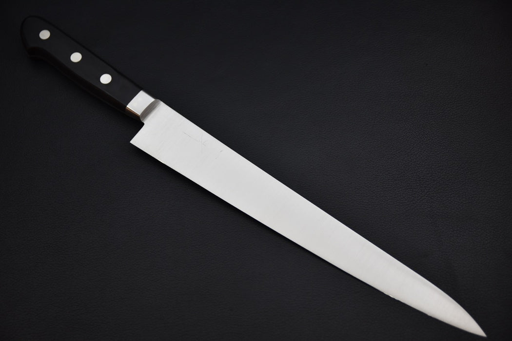 Hitohira Ashi Swedish Stainless Sujihiki 270mm Pakka