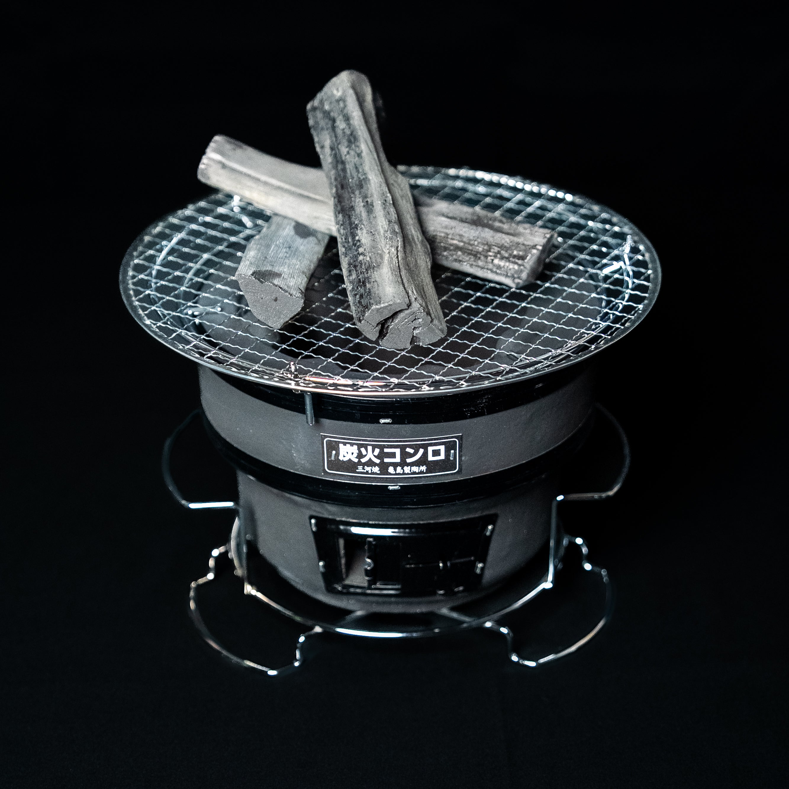 Komon Mikawayaki Shichirin Juju Noir