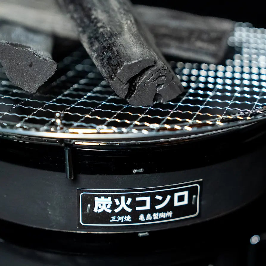 Komon Mikawayaki Shichirin Juju Black