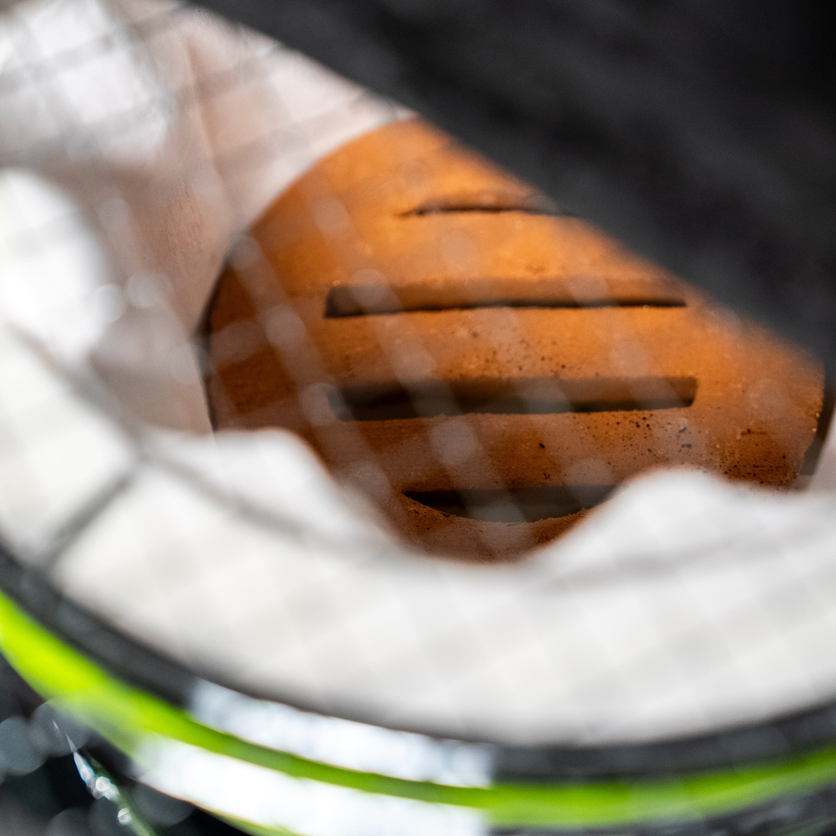 Komon Mikawayaki Shichirin Juju Vert