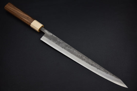 Hitohira TD sujihiki 270 mm couteau japonais — vue complète profil droit