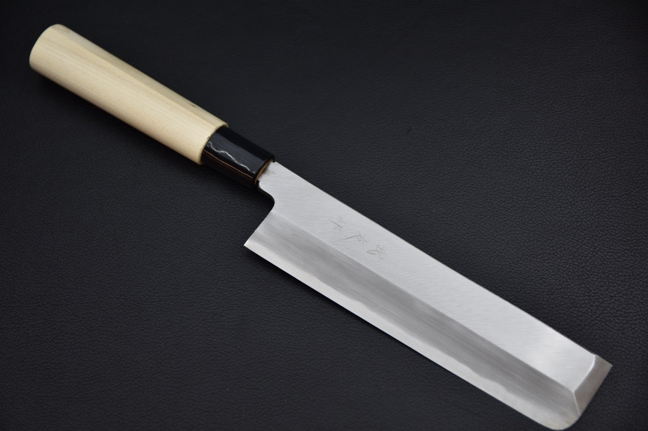 Morihei usuba 180 mm — vue complète, couteau japonais à légumes professionnel