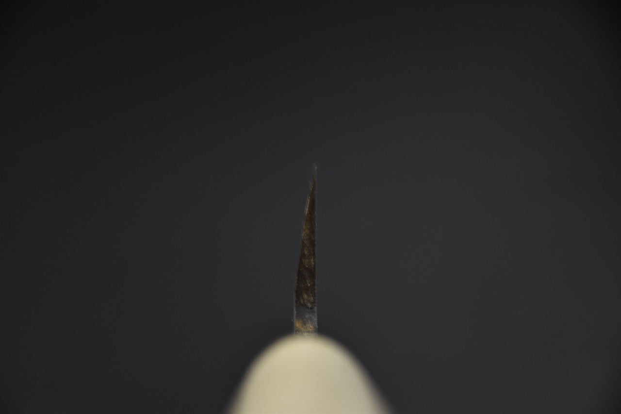 Morihei usuba 180 mm — vue d'ensemble sur fond neutre, couteau japonais