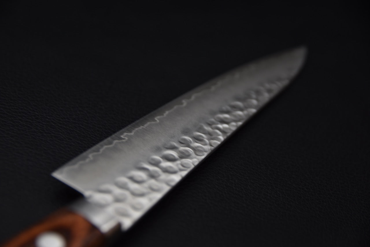 Hitohira Imojiya HG Tsuchime Petty 135mm Mahogany imitation