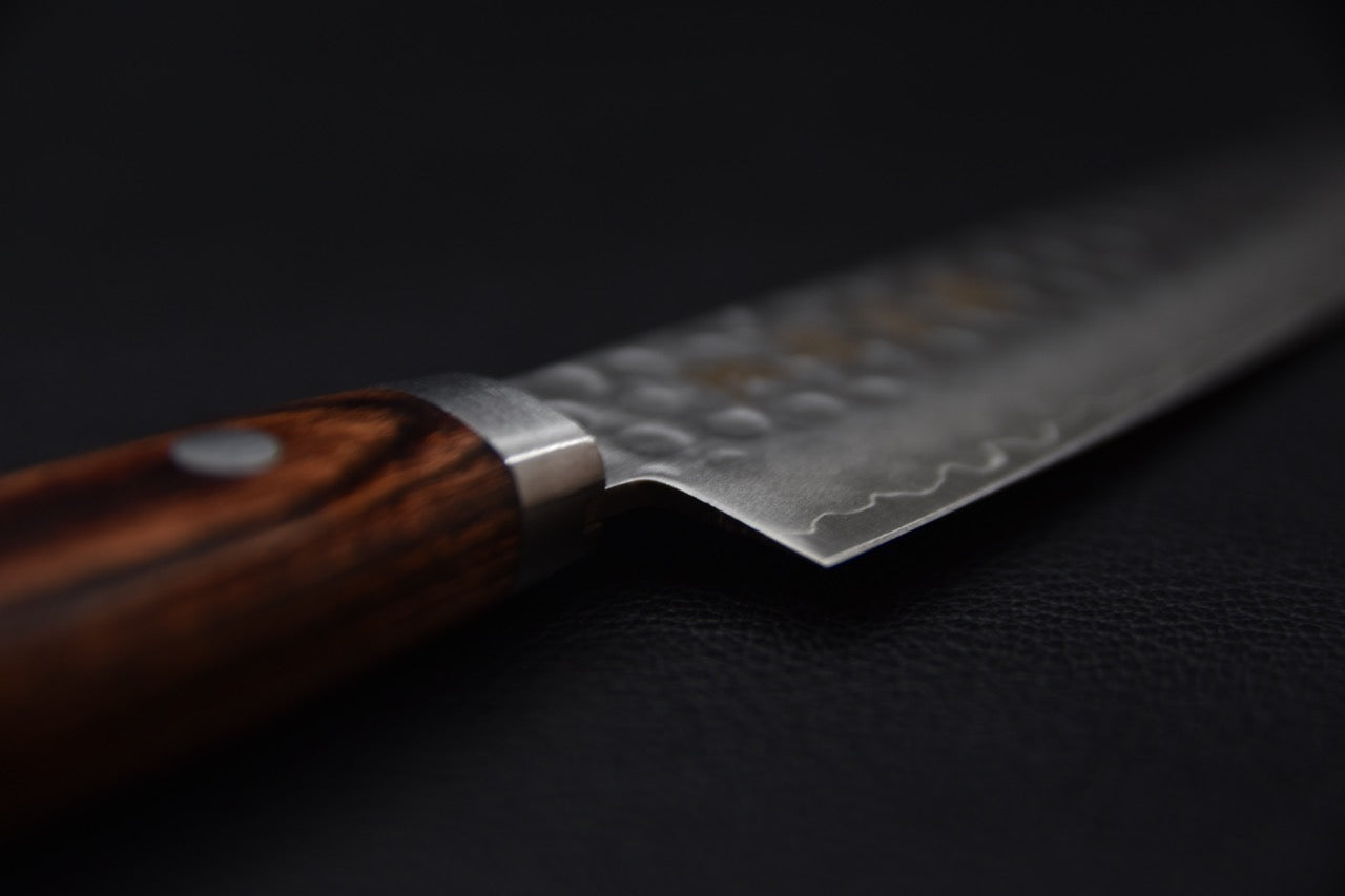 Hitohira Imojiya HG Tsuchime Petty 135mm Mahogany imitation