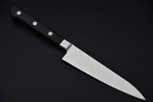 Couteau japonais Petty 120 mm en acier inoxydable Swedish avec manche en Pakka