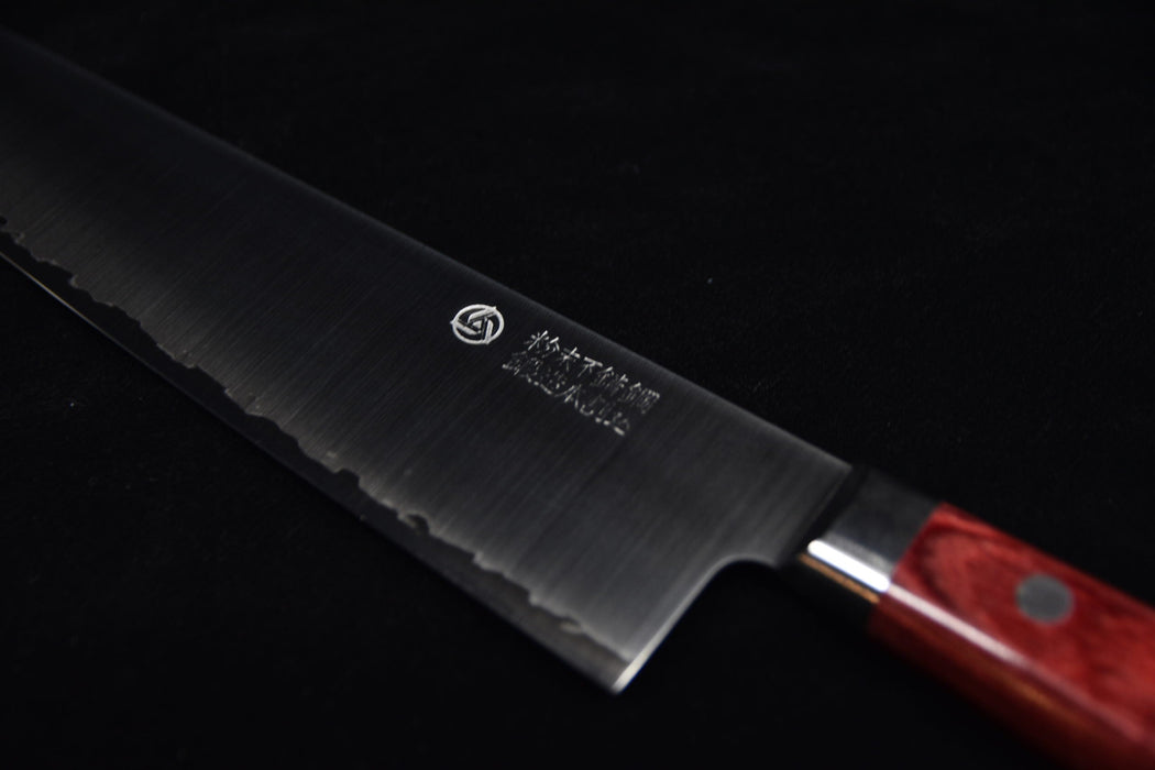 Offre corporative - Hitohira TP Gyuto 210mm Bois de Pakka Rouge