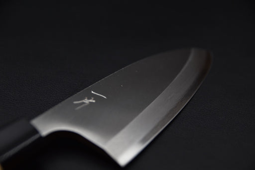 Couteau japonais Deba avec lame en acier inoxydable et manche en bois de Ho