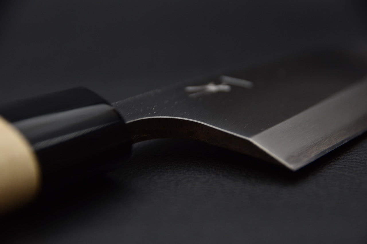 Couteau japonais Deba Hitohira avec lame en acier ginsan et manche en bois de Ho