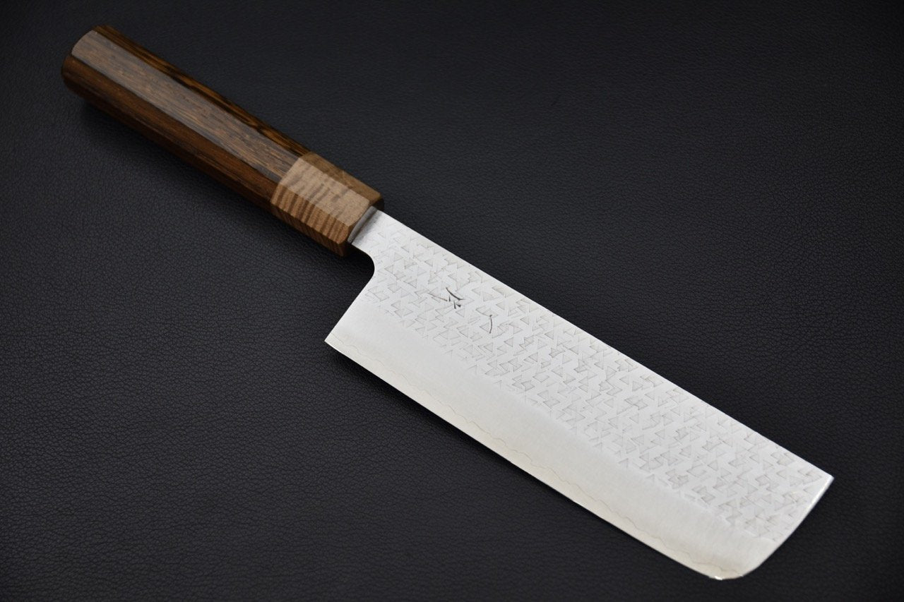 Hitohira Echizen SG2 Tsuchime Nakiri 165mm Tagayasan