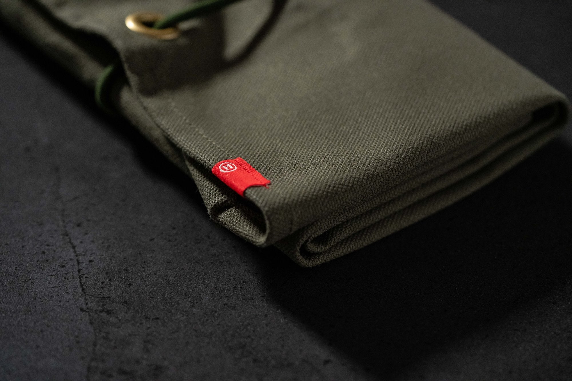 HI-CONDITION Hanpu Rouleau 6 Pochettes Kaki