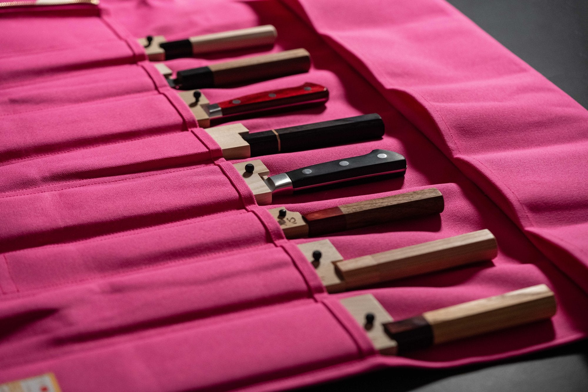 HI-CONDITION Hanpu Rouleau 9 Pochettes Rose