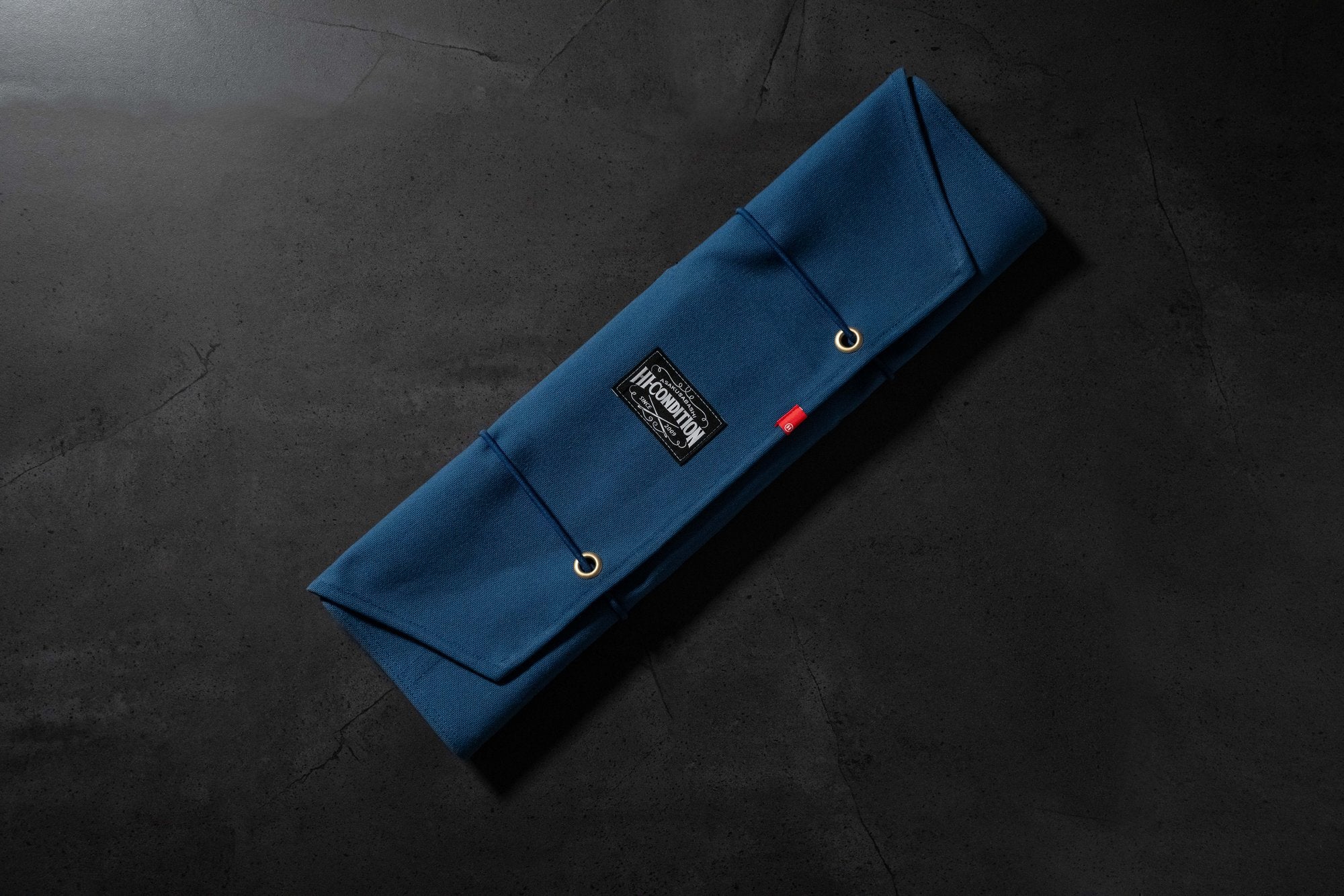 HI-CONDITION Hanpu Rouleau 9 Pochettes Tetsukon Bleu Métalique