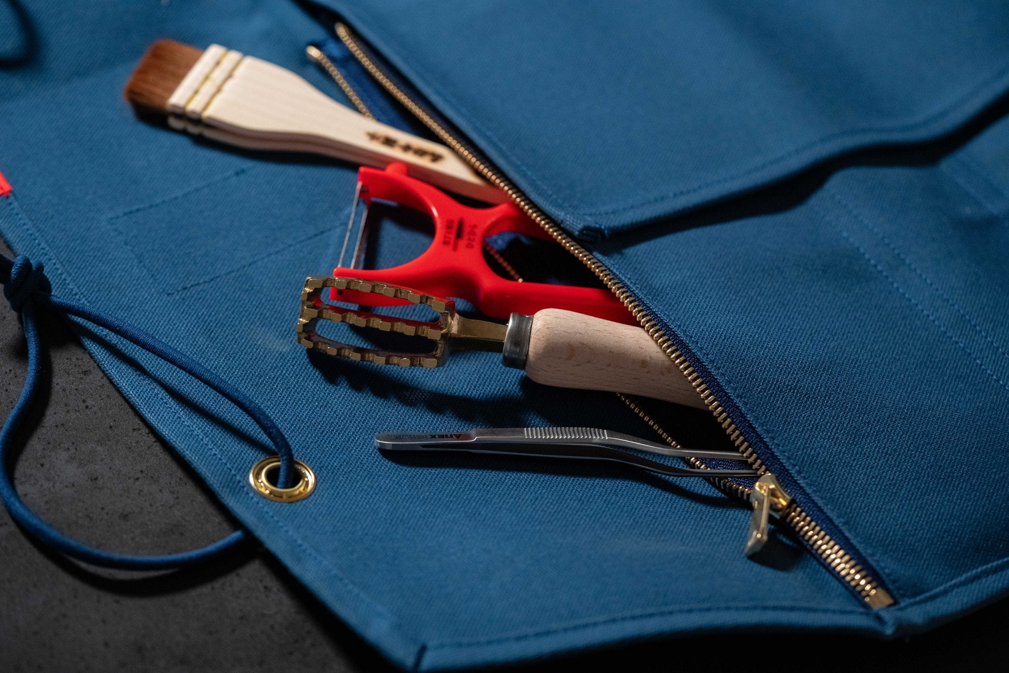 HI-CONDITION Hanpu Rouleau 9 Pochettes Tetsukon Bleu Métalique