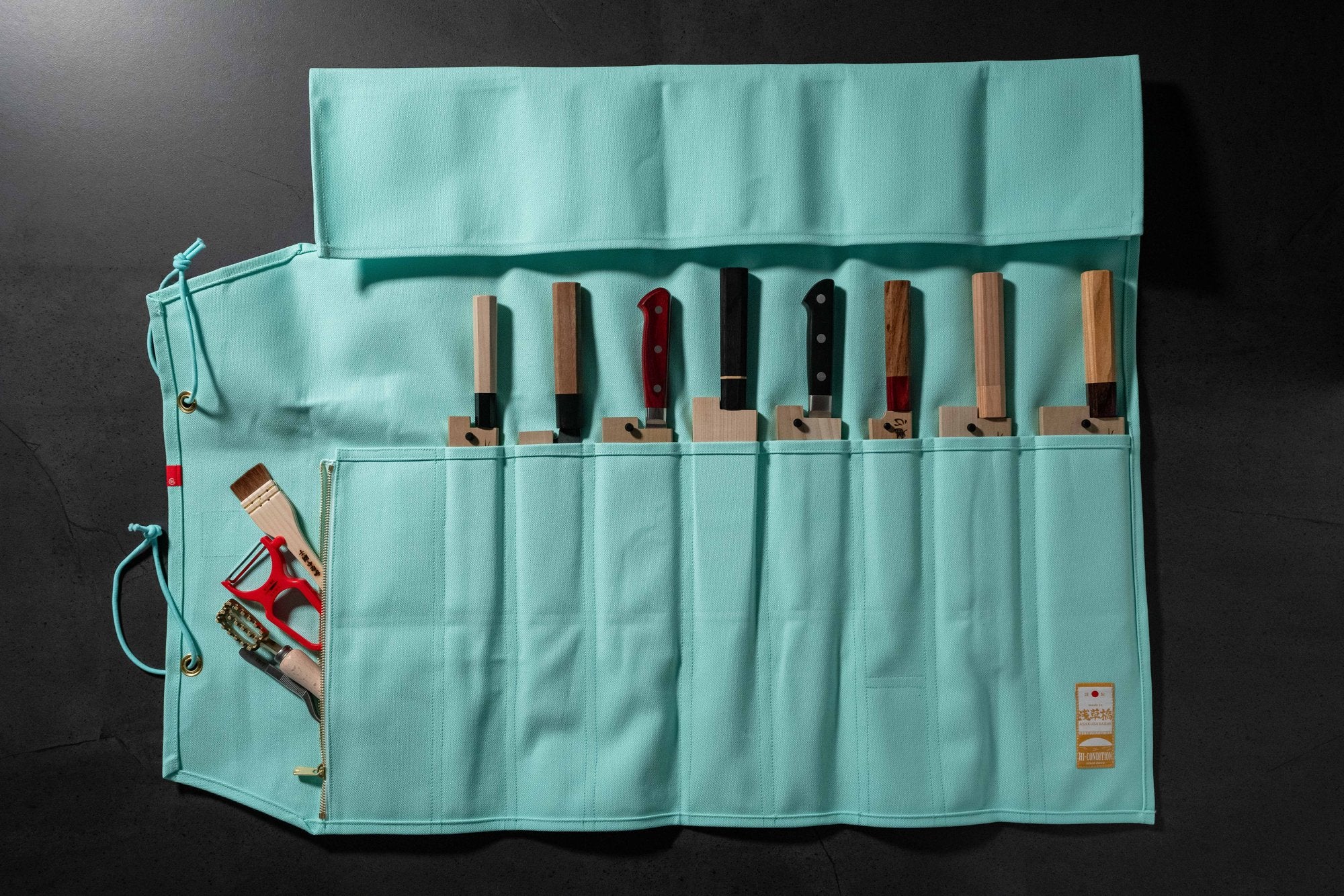 HI-CONDITION Hanpu Rouleau 9 Pochettes Crème Soda