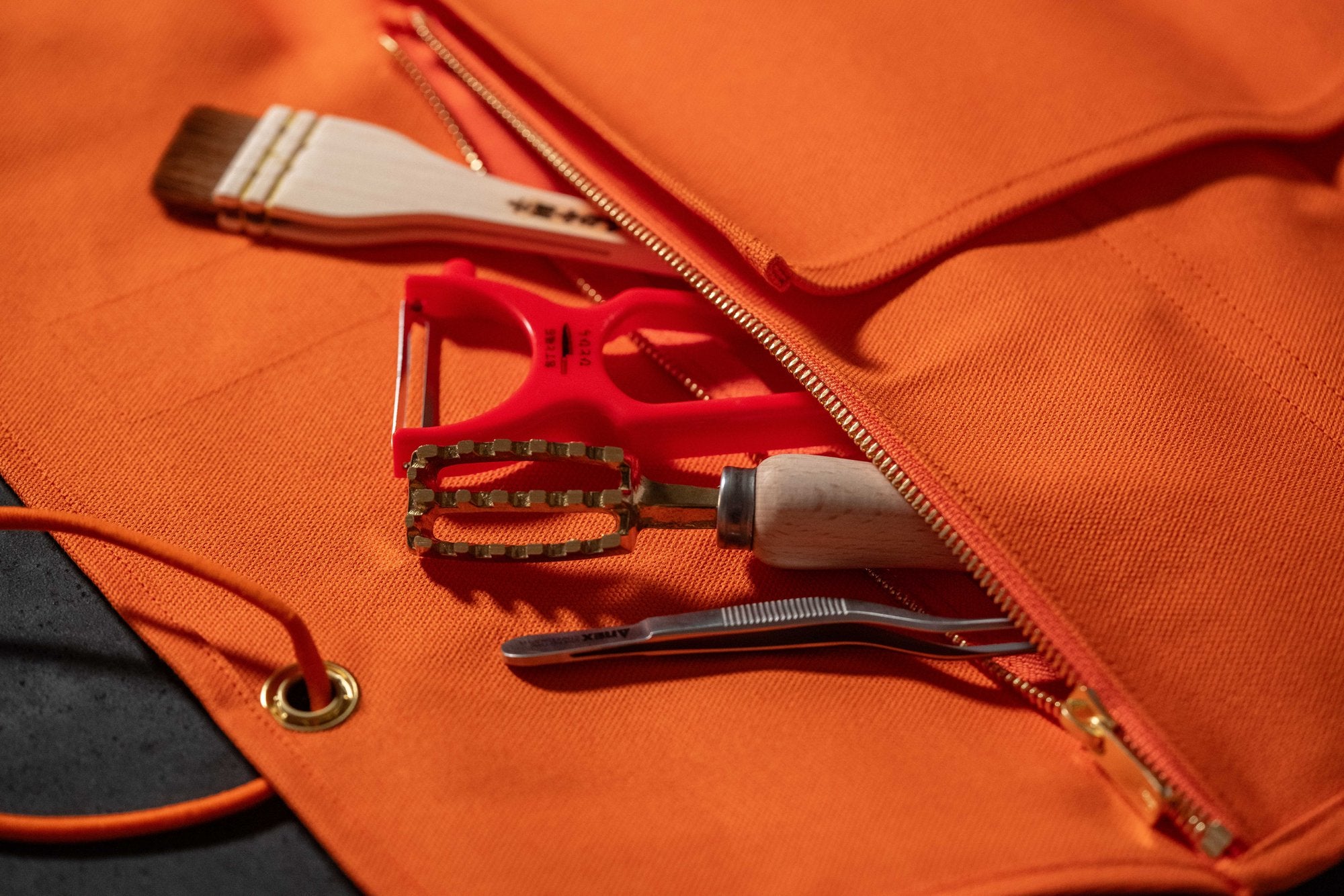 HI-CONDITION Hanpu Rouleau 9 Pochettes Orange