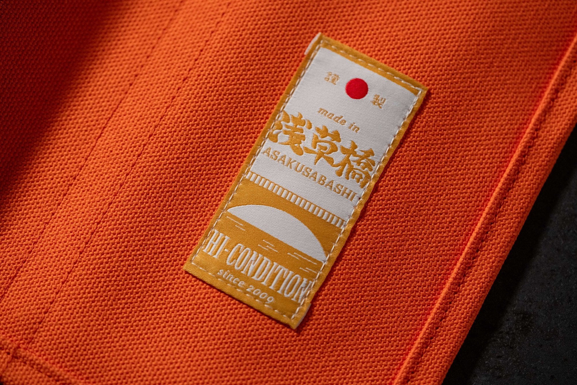 HI-CONDITION Hanpu Rouleau 9 Pochettes Orange