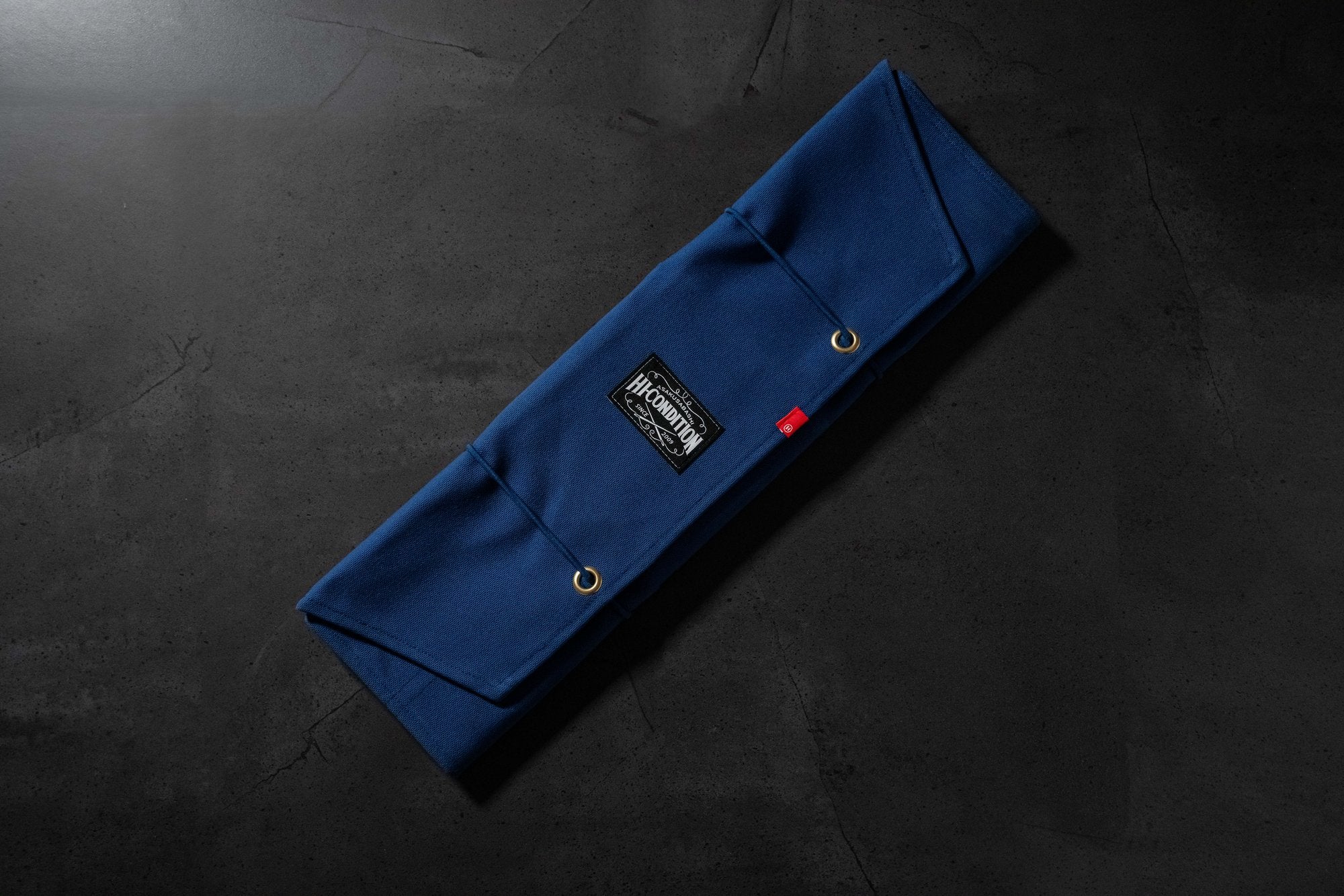 HI-CONDITION Hanpu Rouleau 9 Pochettes Bleu Marin