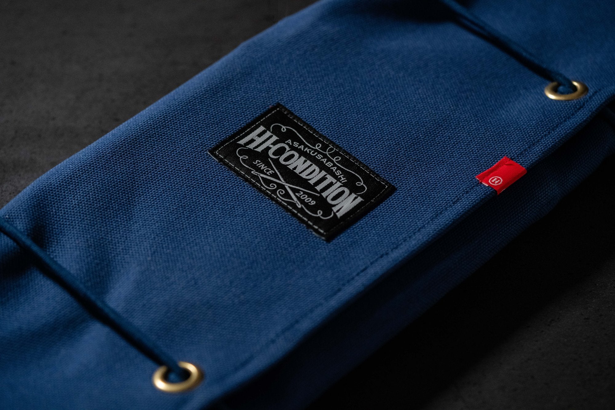 HI-CONDITION Hanpu Rouleau 9 Pochettes Bleu Marin