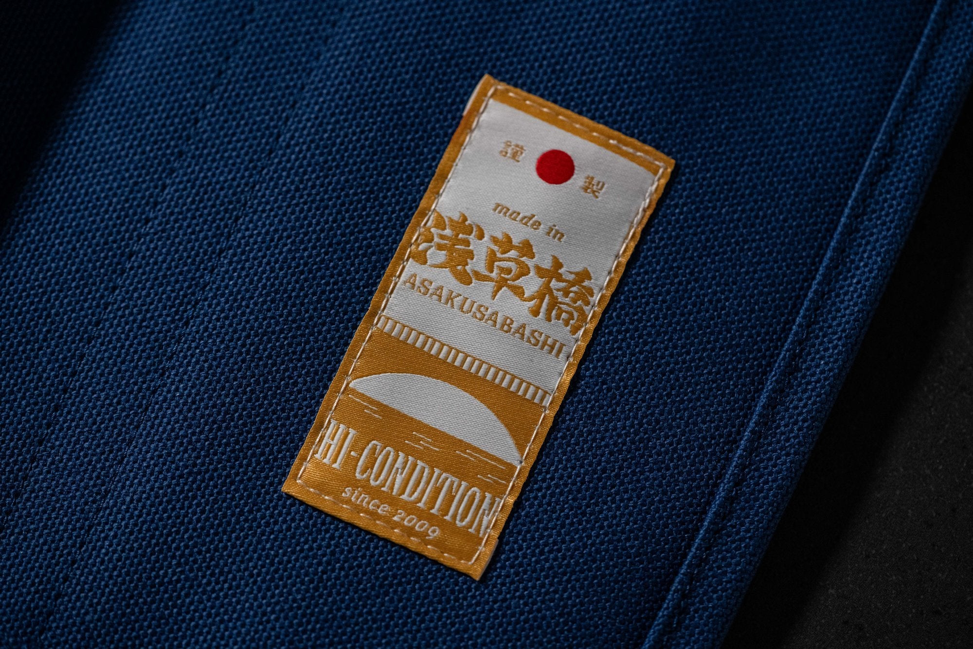 HI-CONDITION Hanpu Rouleau 9 Pochettes Bleu Marin