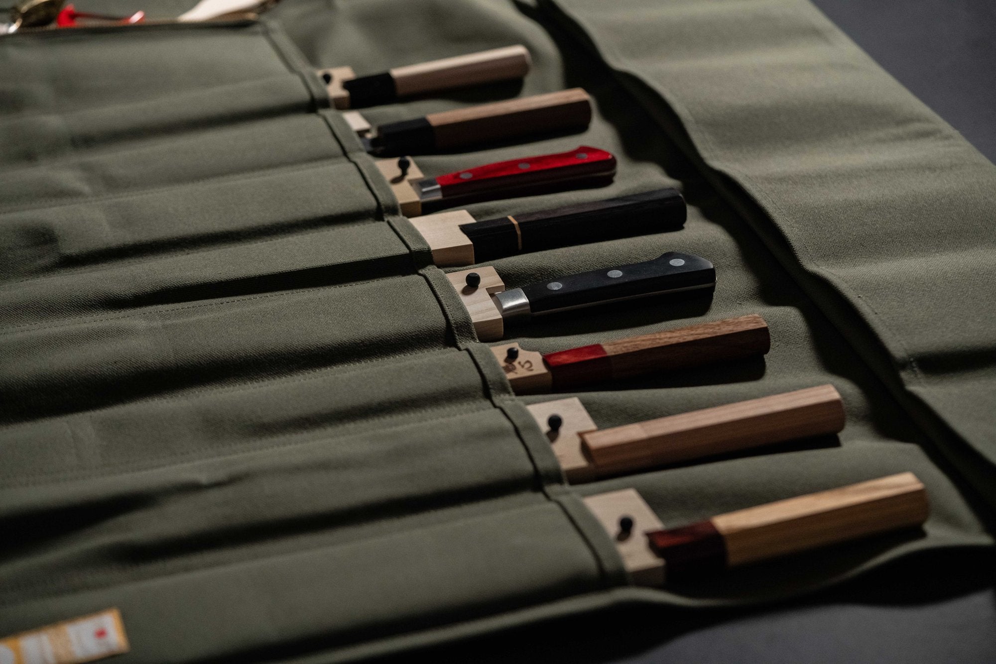 HI-CONDITION Hanpu 9 Pockets Roll Kaki