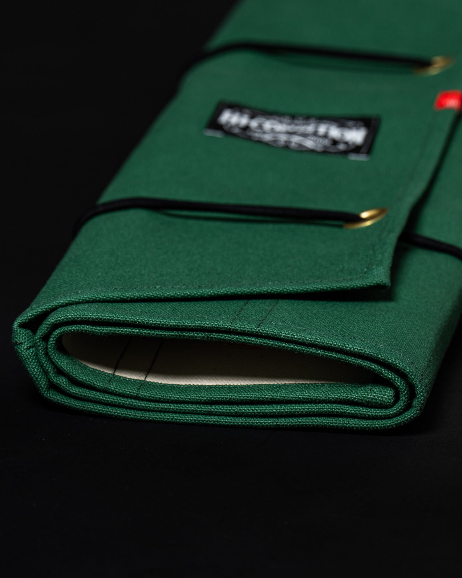 HI-CONDITION Hanpu Knife Roll 9 Pockets Green Stay Sharp