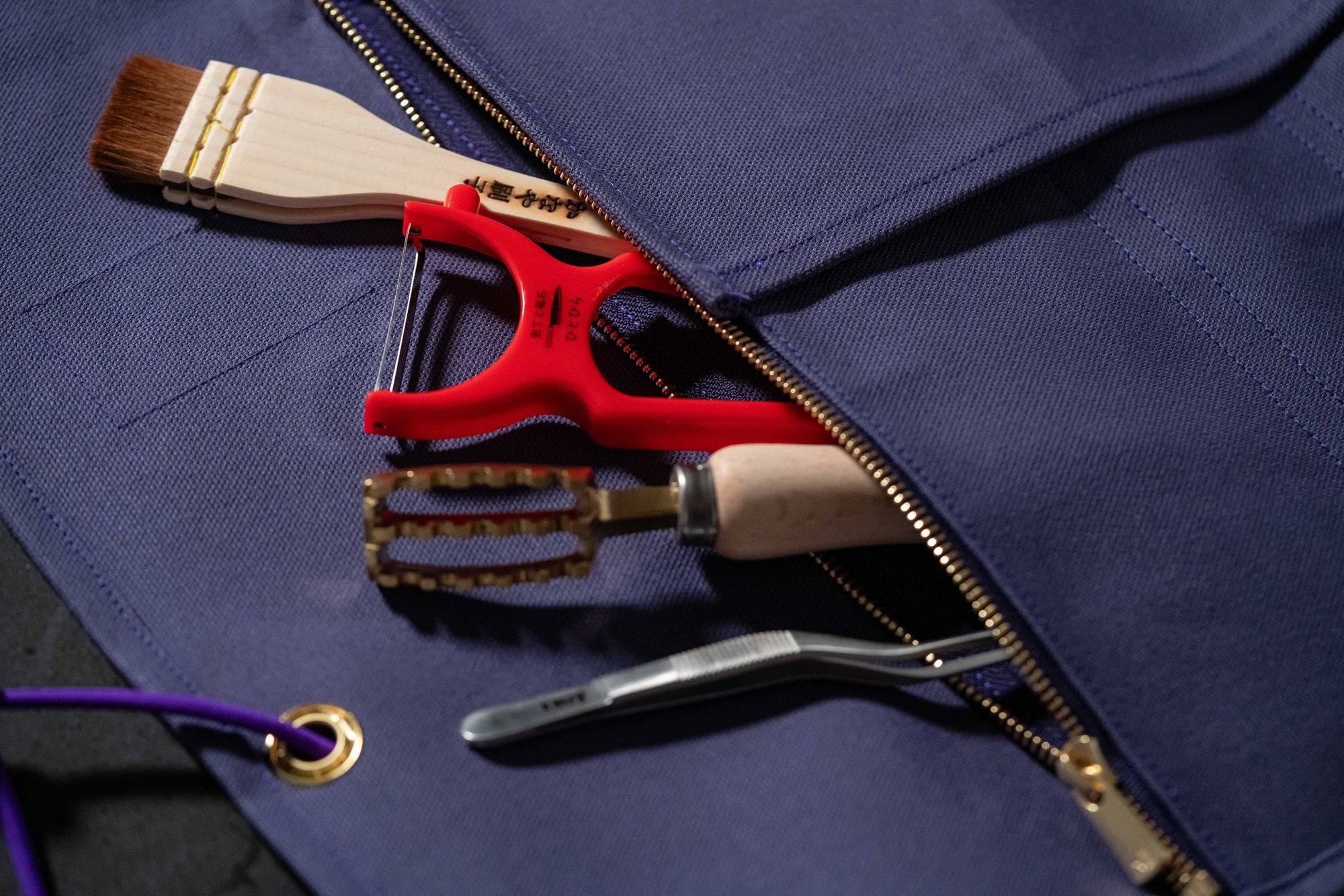 HI-CONDITION Hanpu Rouleau 9 Pochettes Violet