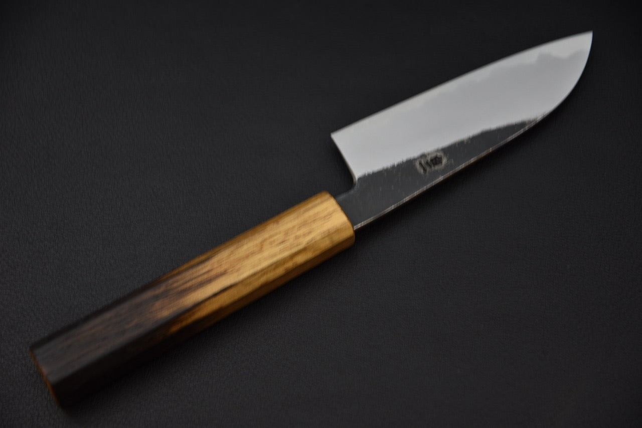 Profil du couteau japonais Ko-Santoku Hado Sumi – lame fine et large biseau