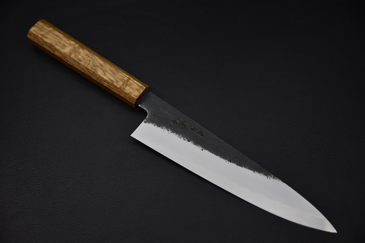 Hado Sumi Shirogami #2 Gyuto 210mm Burnt Oak