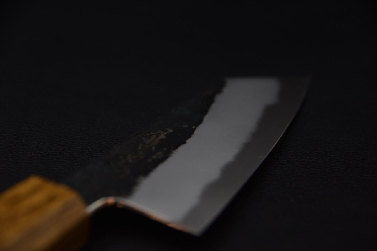 Hado Sumi Shirogami #2 Ko Bunka 135mm Burnt Oak