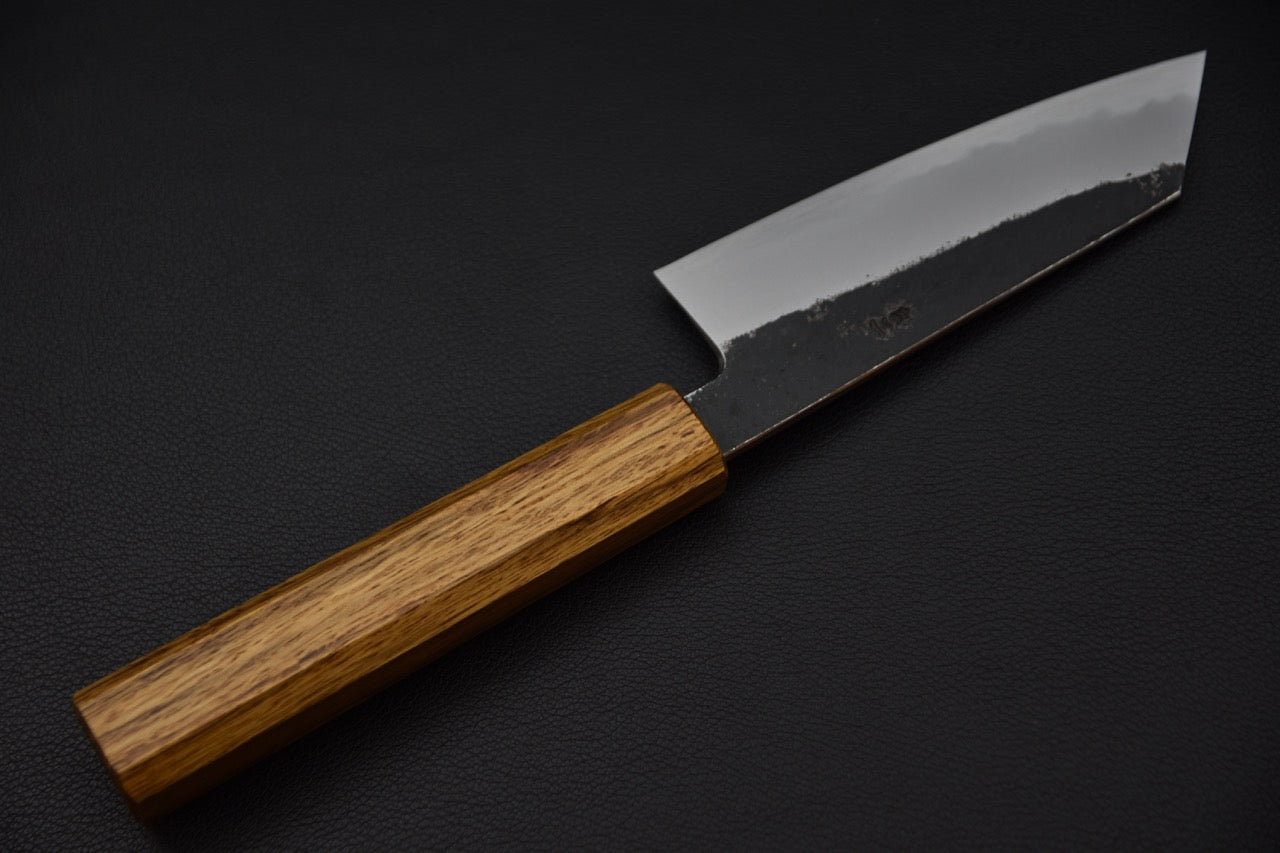 Hado Sumi Shirogami #2 Ko Bunka 135mm Burnt Oak