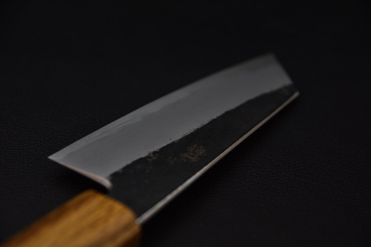 Hado Sumi Shirogami #2 Ko Bunka 135mm Burnt Oak