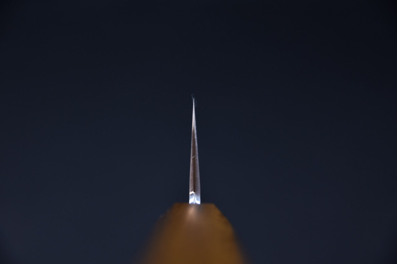 Hado Sumi Shirogami #2 Ko Bunka 135mm Burnt Oak