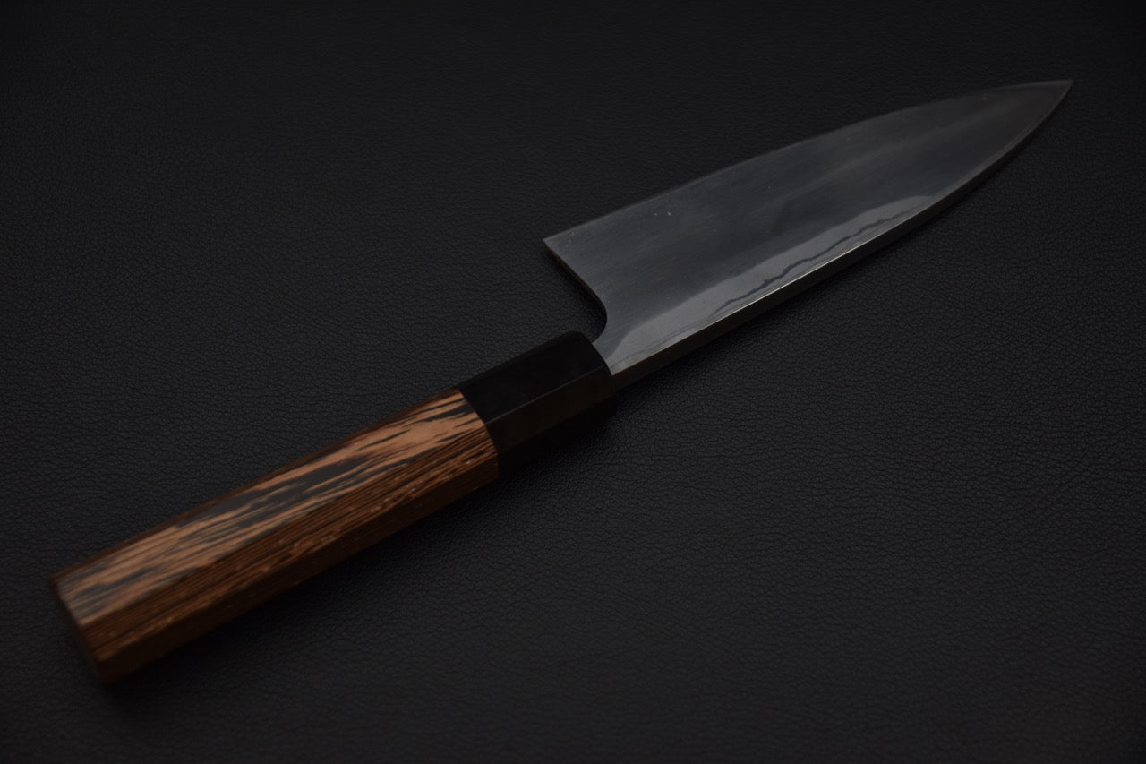 Hatsukokoro Aogami #2 Damascus Deba 150mm Tagayasan