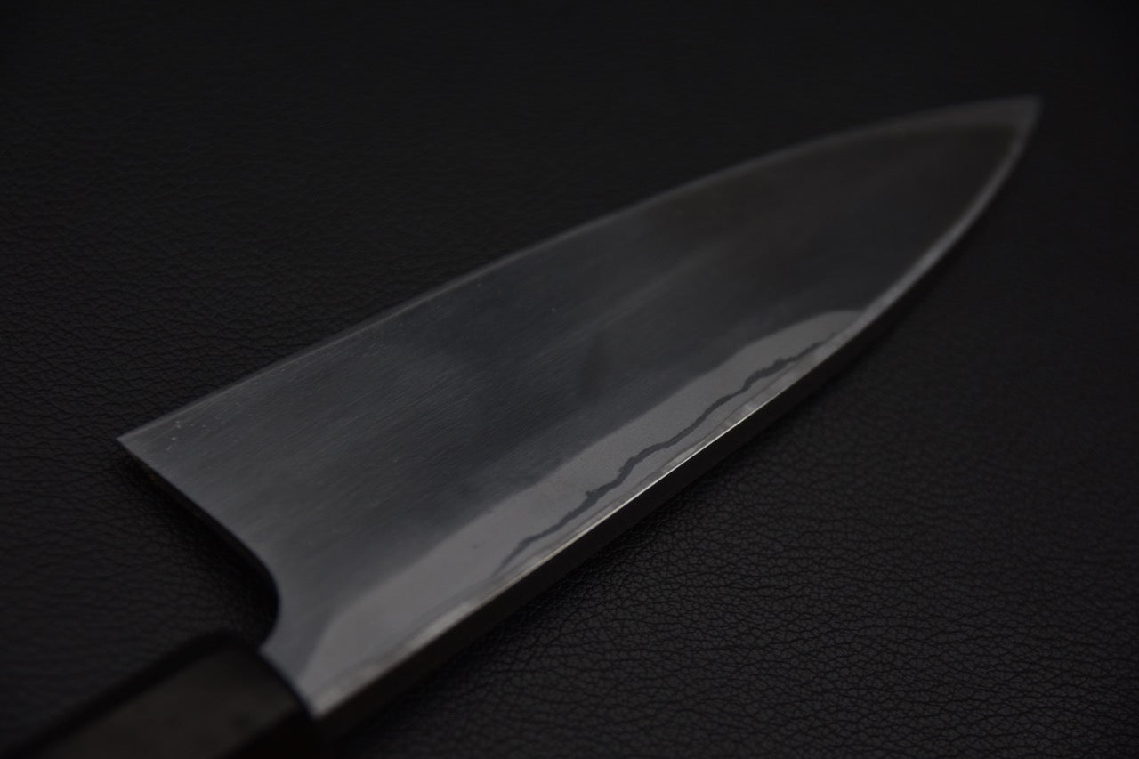 Hatsukokoro Aogami #2 Damascus Deba 150mm Tagayasan