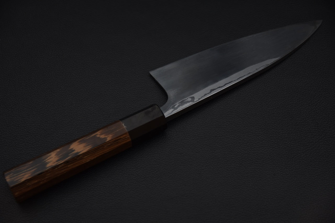 Hatsukokoro Aogami #2 Damascus Deba 165mm Tagayasan