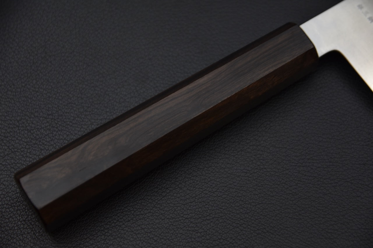 Hatsukokoro Hayabusa Ginsan Migaki Santoku Ébène