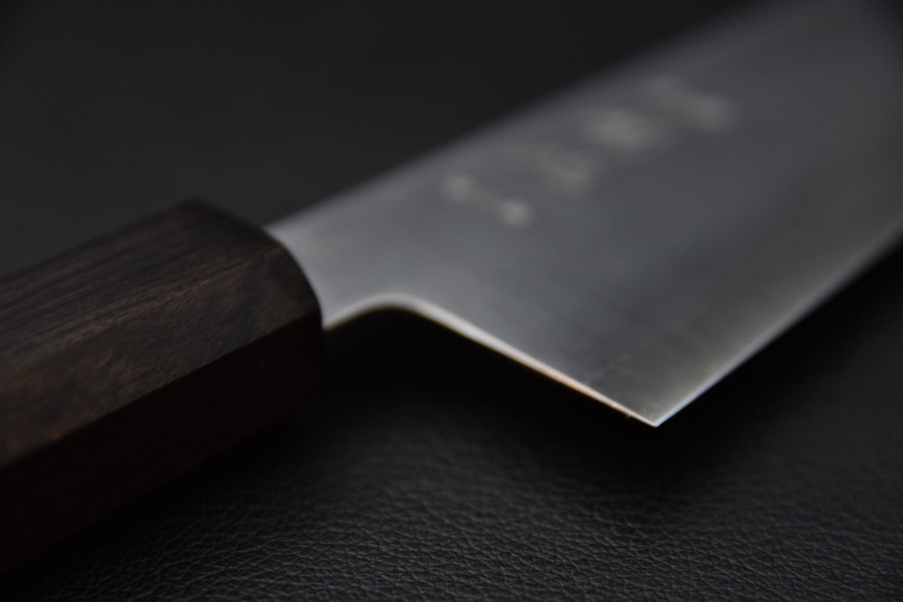 Hatsukokoro Hayabusa Ginsan Migaki Santoku Ébène