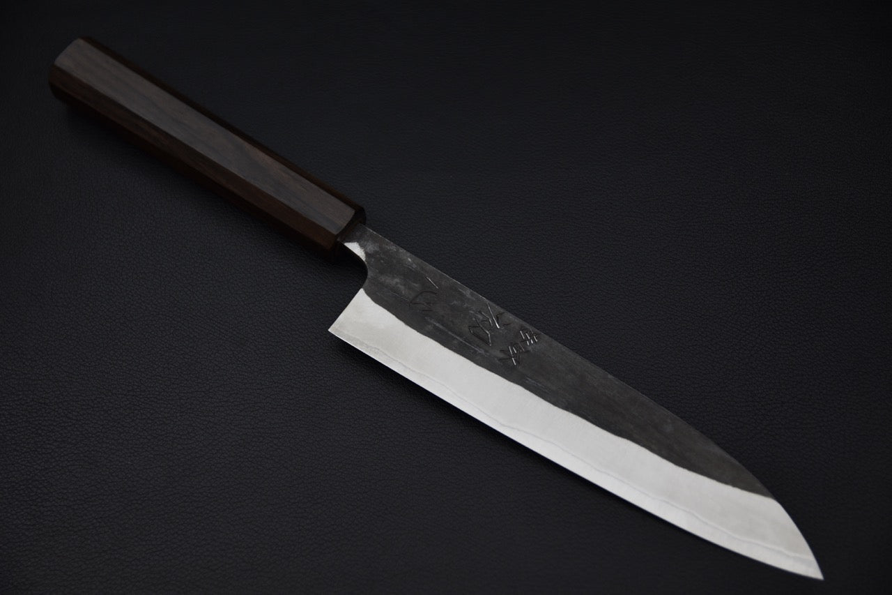 Hatsukokoro Kurokaze Shirogami #2 Kurouchi Gyuto 180mm