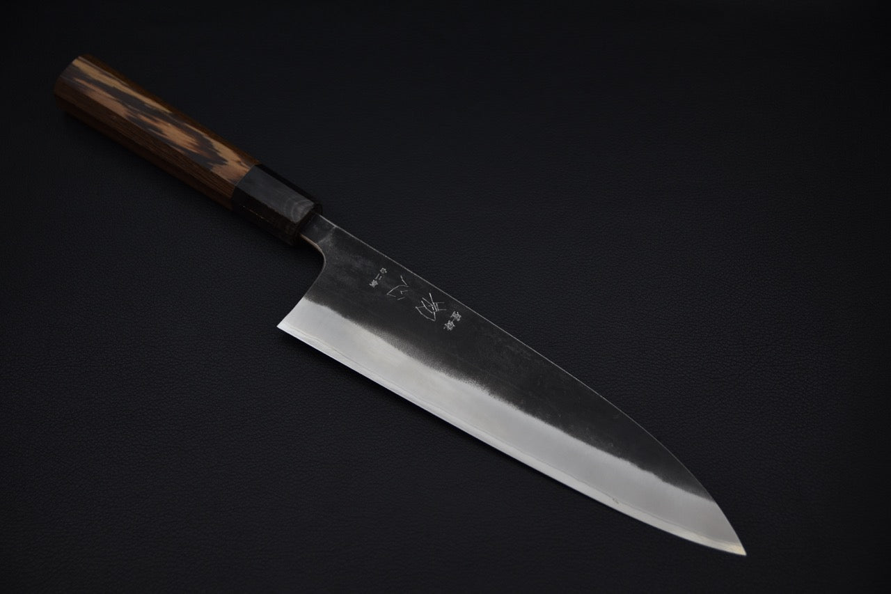 Hatsukokoro Kurokaze Shirogami #2 Gyuto 210mm Tagayasan