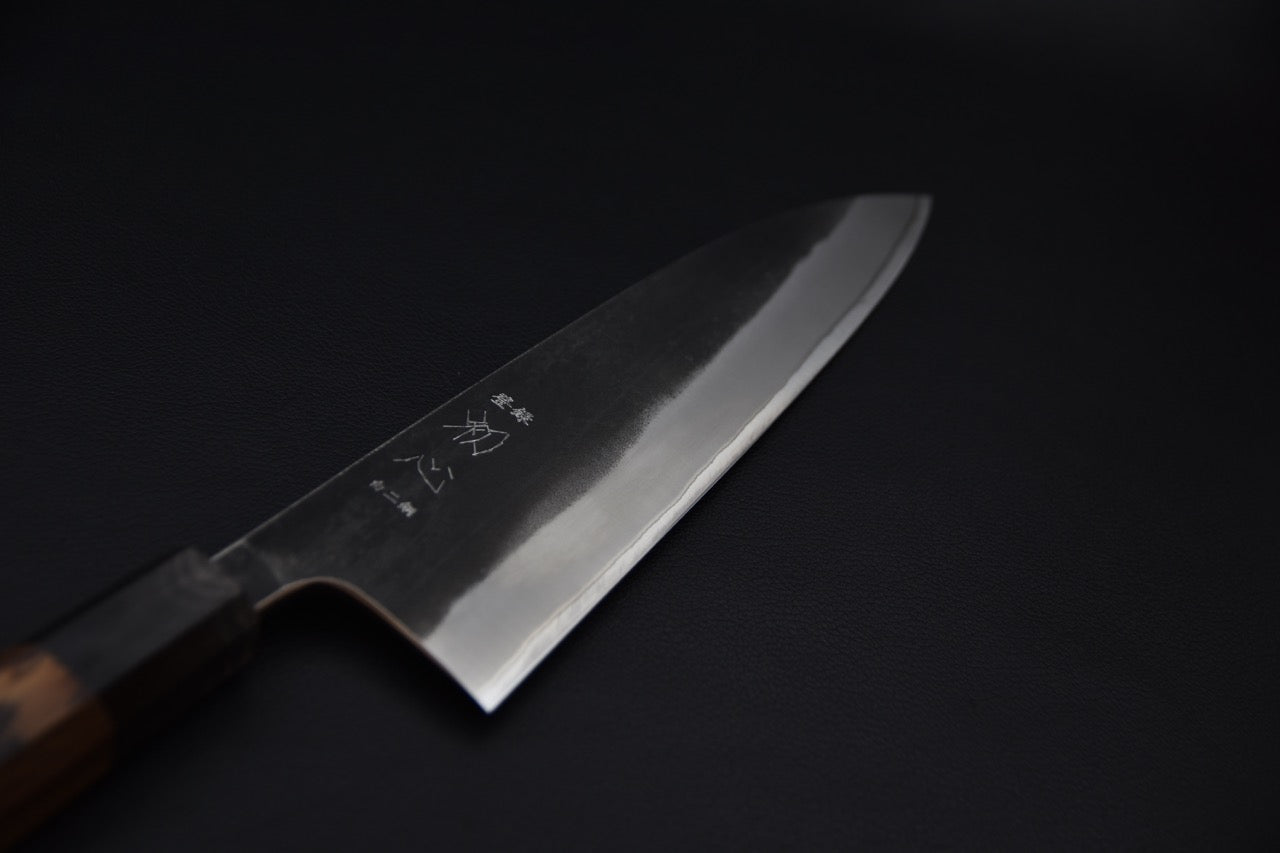 Hatsukokoro Kurokaze Shirogami #2 Gyuto 210mm  Tagayasan