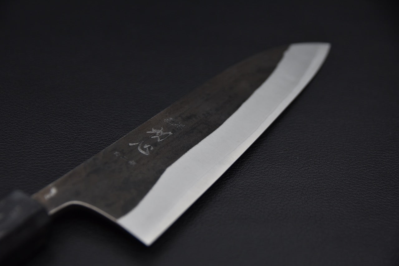 Hatsukokoro Kurokaze Shirogami #2 Kurouchi Gyuto 180mm