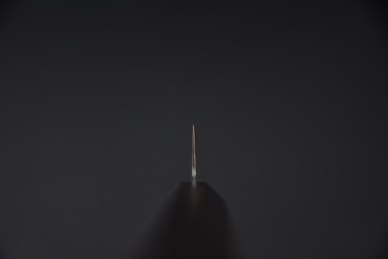 Hatsukokoro Ryuhyo SG2 Kurozome Damascus Petty 150mm Ébène