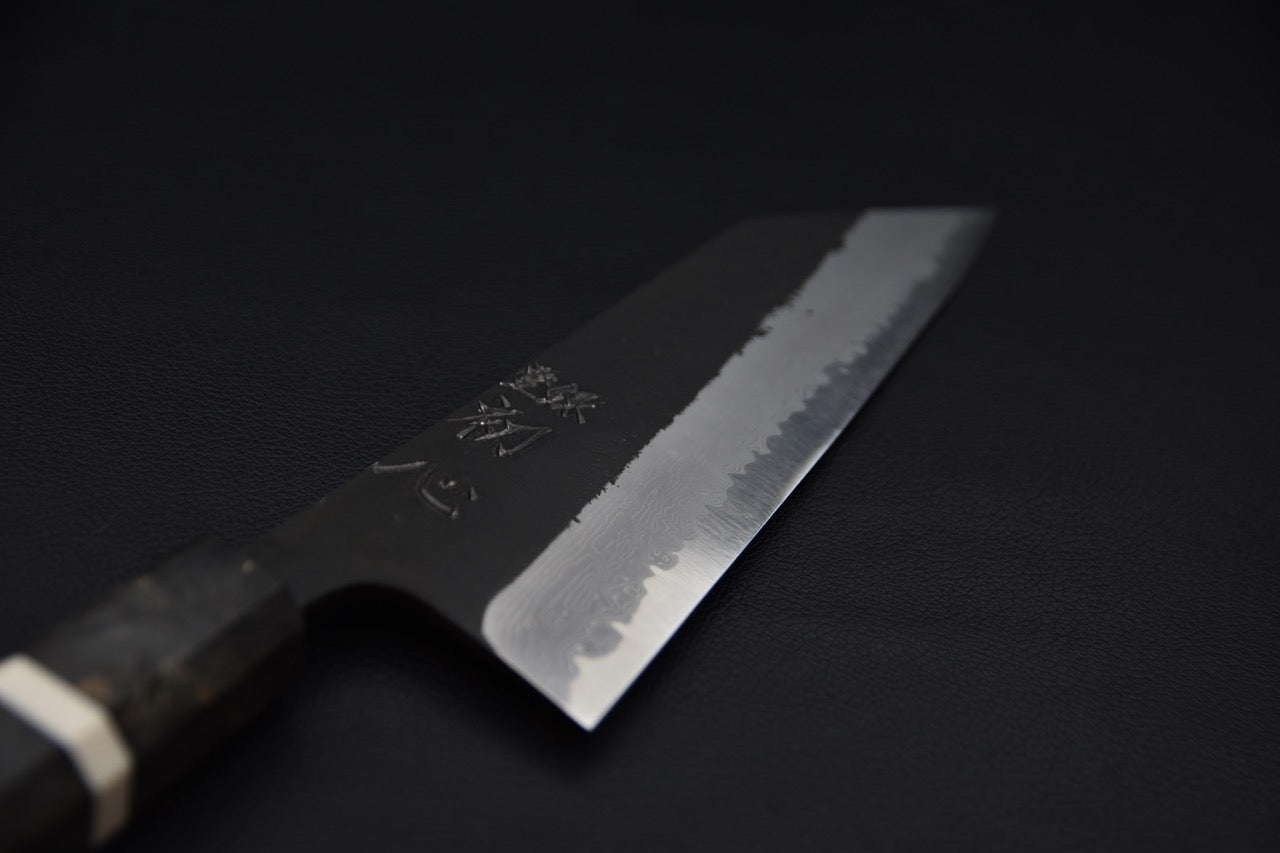 Hatsukokoro Shinkiro Aogami Damascus Kurouchi Super Bunka Birch Wood