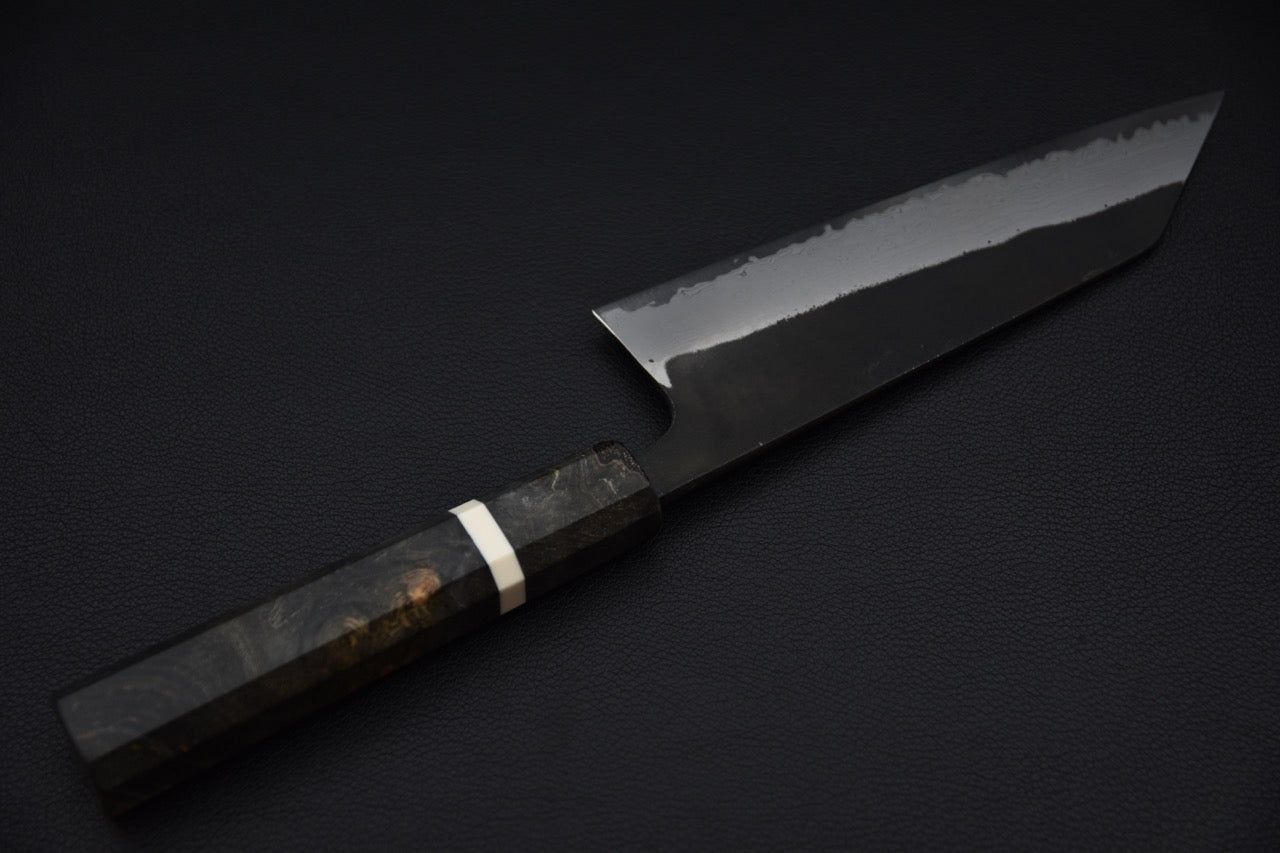 Hatsukokoro Shinkiro Aogami Super Damascus Kurouchi Bunka Bouleau