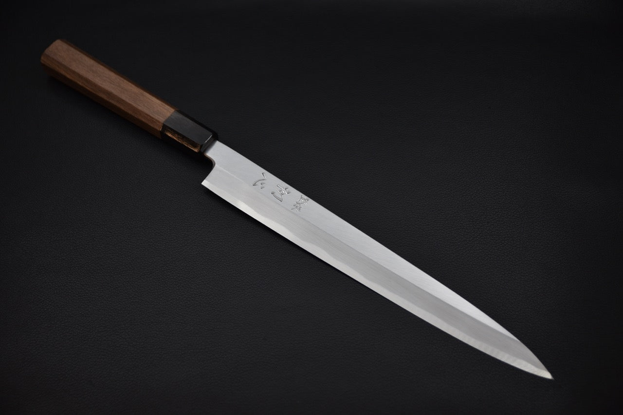 Hatsukokoro Shirasagi Shirogami #2 Yanagiba 270mm Tagayasan