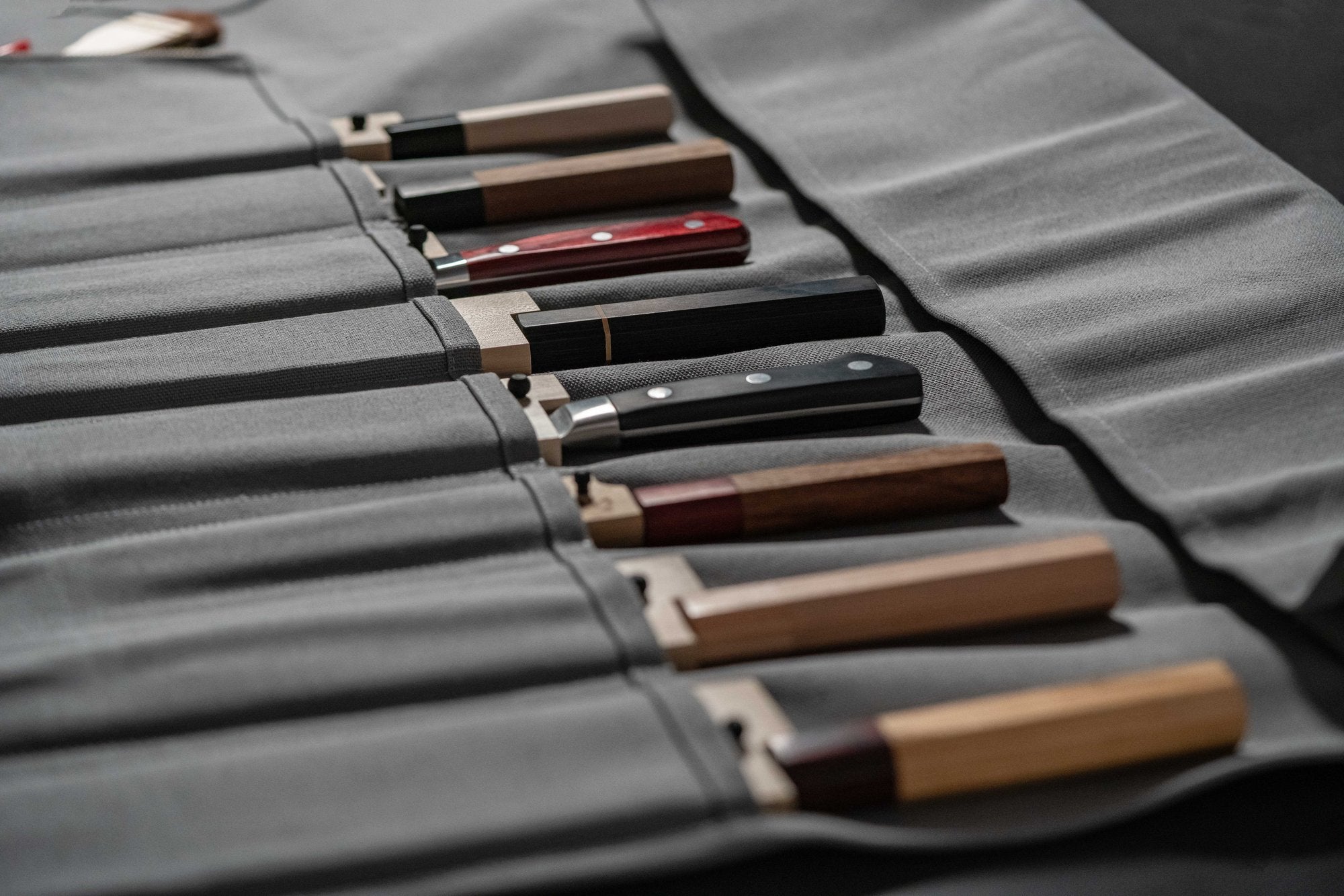 HI-CONDITION Hanpu 9 Pockets Roll Grey