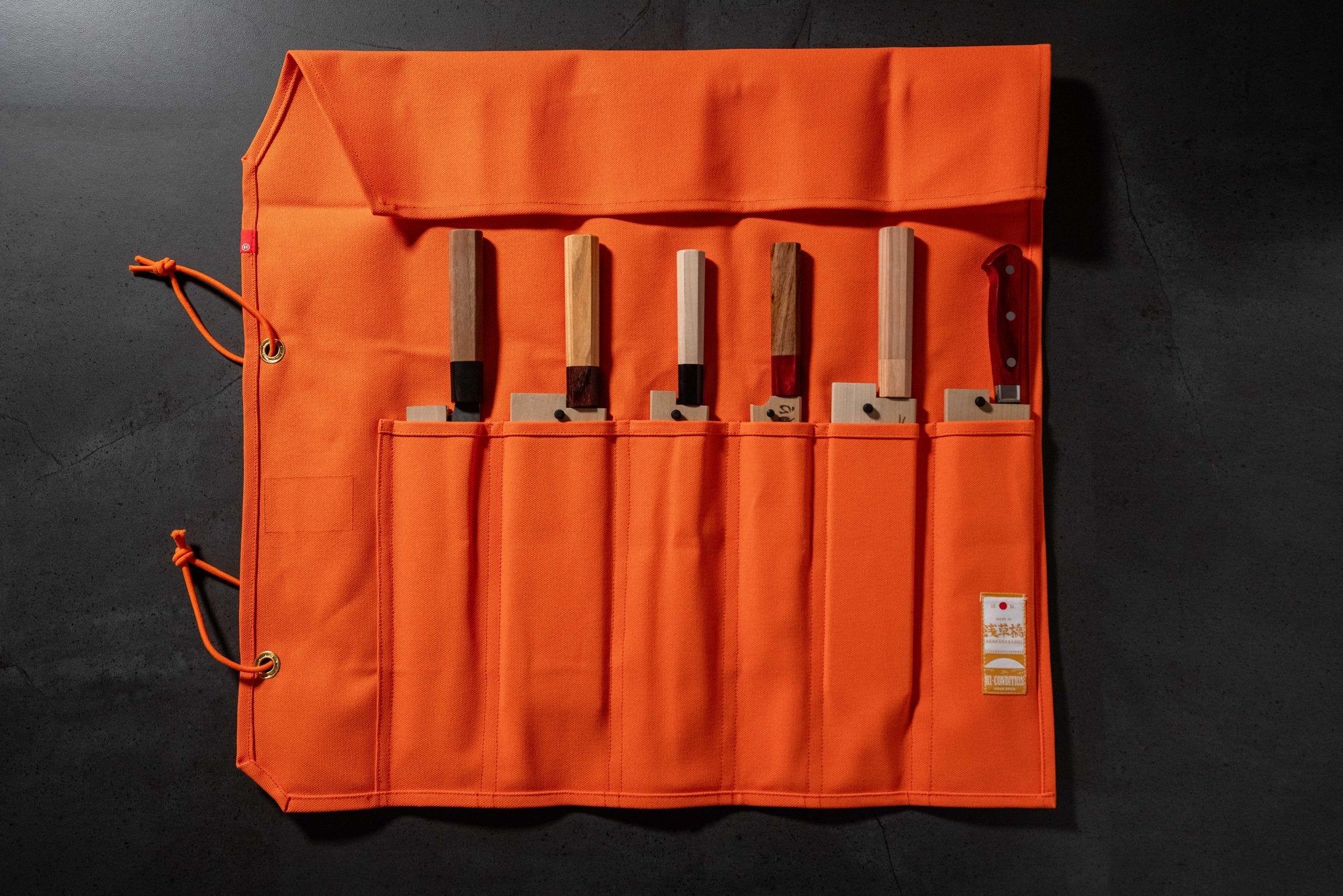 Hi-Condition Hanpu Rouleau 6 Pochettes Orange